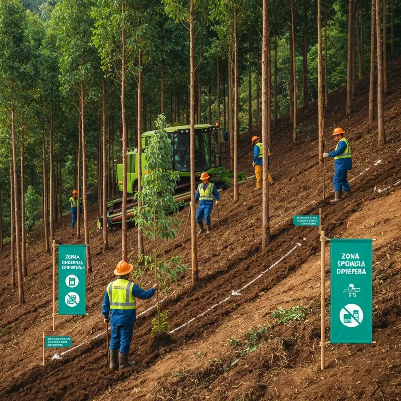 Estratégias Operacionais para Maximizar Produtividade e Segurança no Reflorestamento
