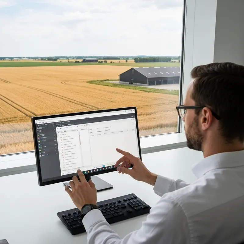 máquinas agrícolas para o mercado europeu