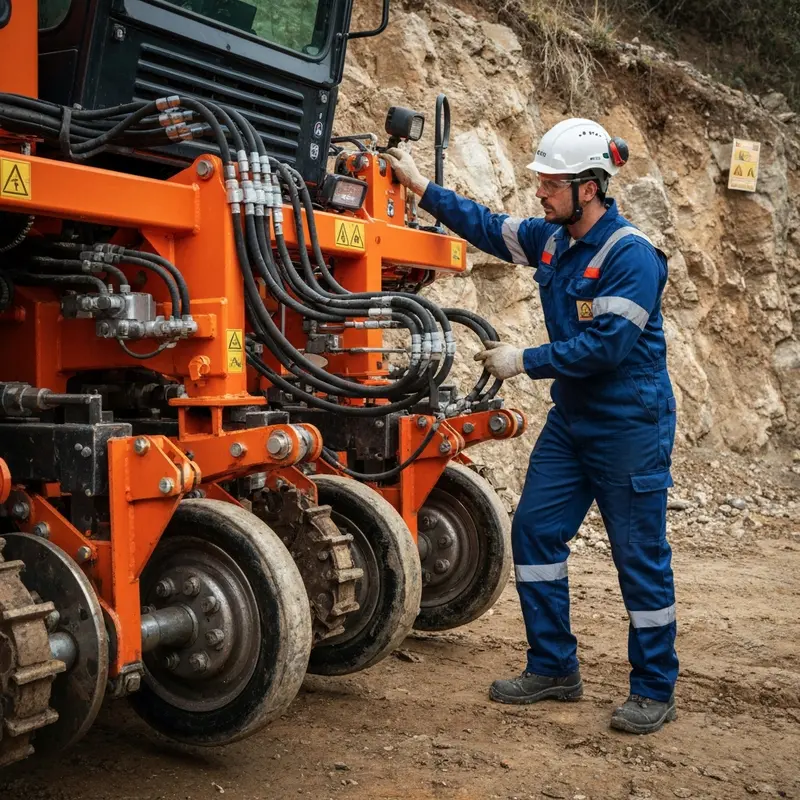 Recomendações de Manutenção e Segurança para Equipamentos em Terrenos Inclinados