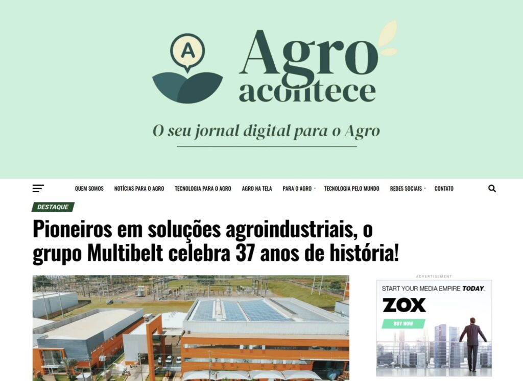 Multibelt 37 anos Multibelt 37 anos