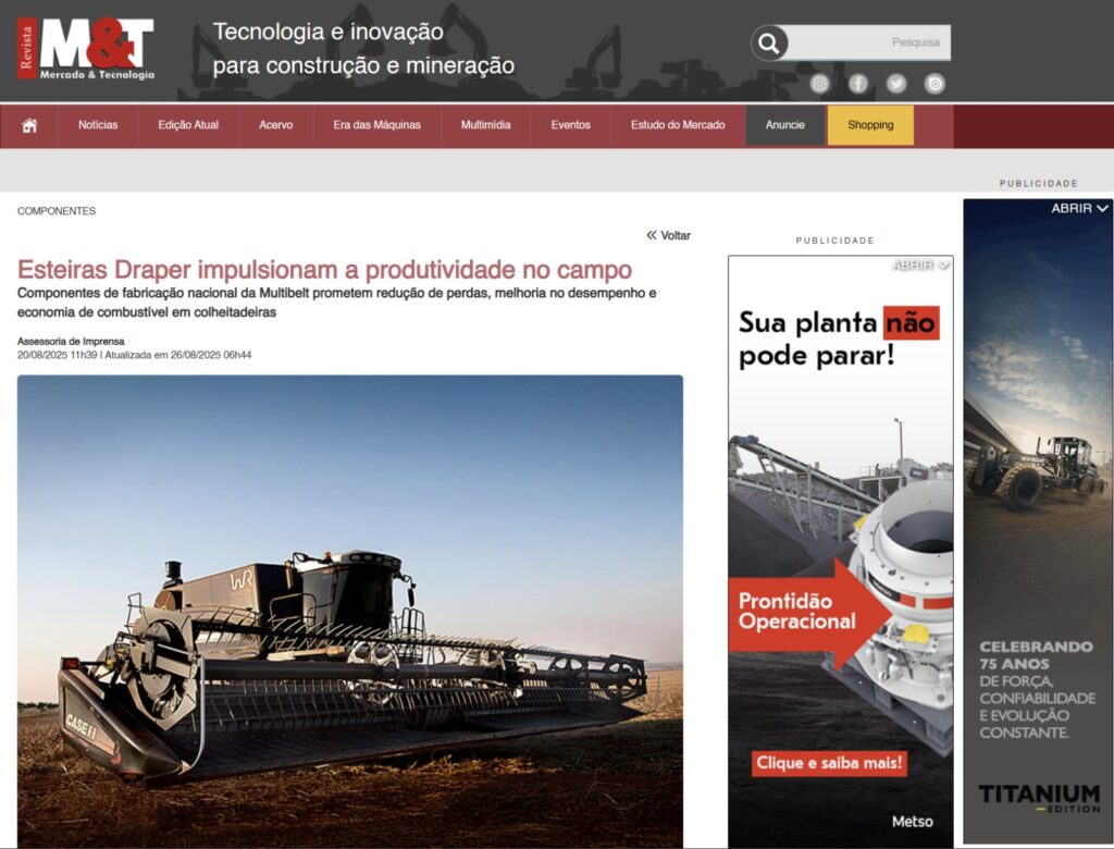 produtividade com esteiras draper produtividade com esteiras draper