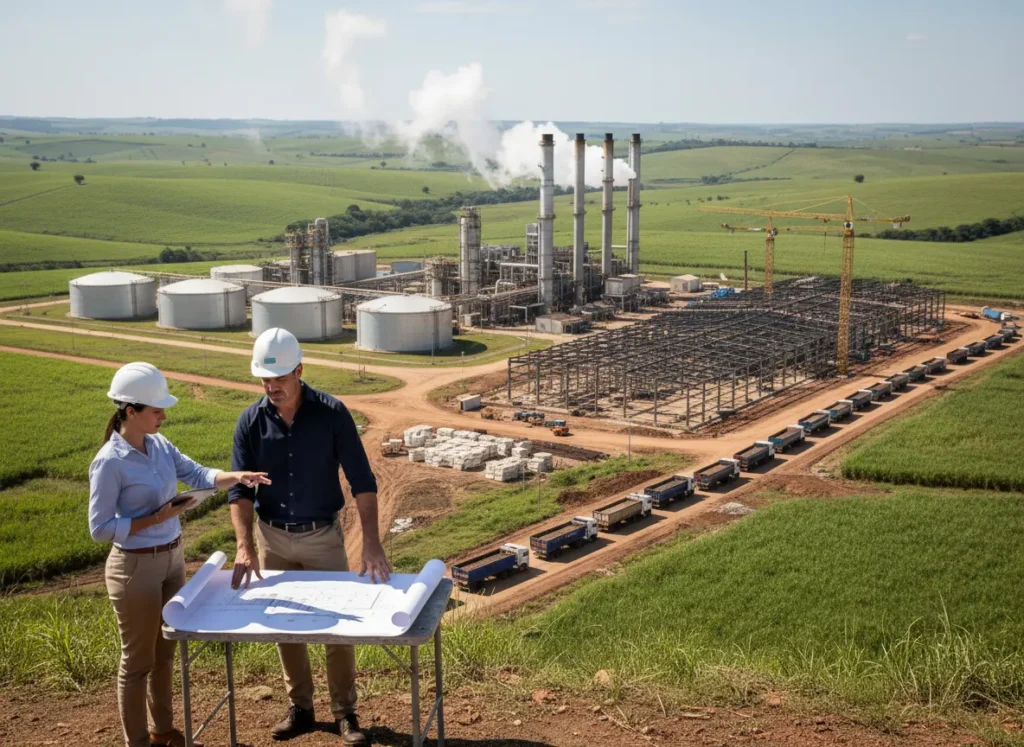 Contexto do Investimento e Desafios do Agroindustrial Paulista investimento agronegócio SP, máquinas agrícolas SP, estradas rurais agronegócio, títulos fundiários agro, agroindustrial São Paulo