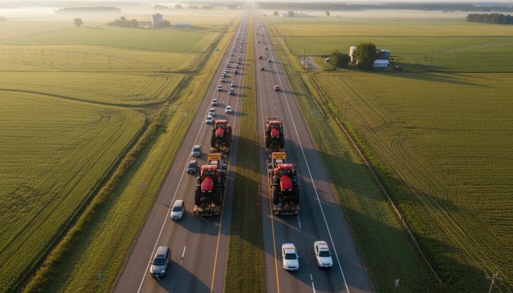 Estrategias para Otimizacao da Produtividade e Conformidade no Transito de Maquinas Agricolas Abimaq,Modernização de máquinas agrícolas,Transporte de máquinas agrícolas