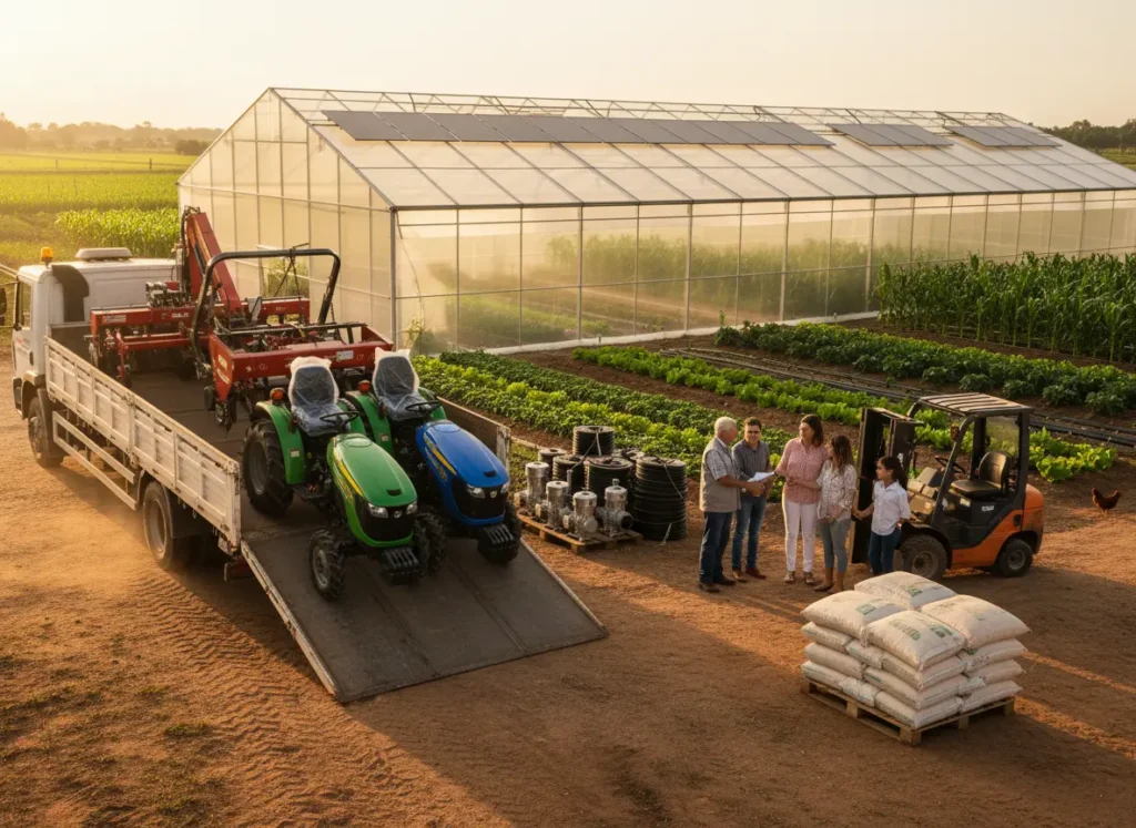 Impactos do pacote de R 749 milhoes na produtividade e sustentabilidade da agricultura familiar máquinas adaptadas à agricultura familiar, pacote de R$ 74,9 milhões, maquinário agroindustrial, manutenção preventiva, produtividade no agro