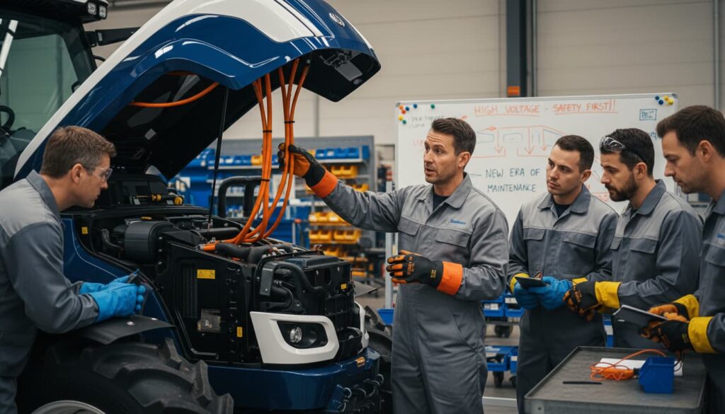 Por Que as Vendas de Máquinas Agrícolas Caíram 28,2% em Fevereiro e Como Minimizar o Impacto Operacional 5 Trator elétrico,Vendas de máquinas agrícolas,Manutenção preditiva,Eficiência operacional Recomendacoes Praticas para Implementacao do Trator Eletrico na Agroindustria Trator elétrico,Vendas de máquinas agrícolas,Manutenção preditiva,Eficiência operacional