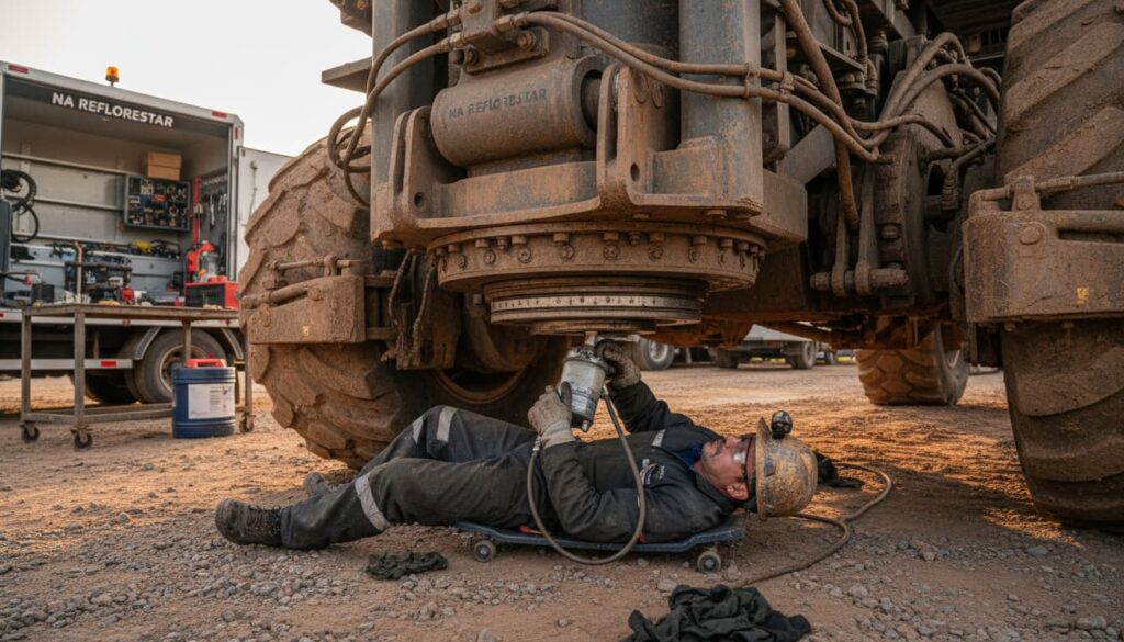 Recomendacoes Tecnicas para Manutencao e Selecao de Componentes em Maquinas para Plantio Inclinado eucalipto, plantio mecanizado em terrenos inclinados, máquinas para plantio de eucalipto, Na Reflorestar, plantio mecanizado em inclinações