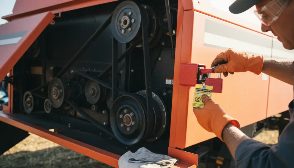 Recomendacoes de Seguranca e Boas Praticas para Operacao com Correias Agricolas Correias agrícolas,Manutenção de correias,Tipos de correias agrícolas,Correias em V