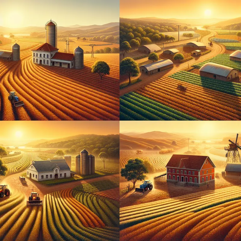 Ilustração aérea mostrando as terras adquiridas pelos grupos agroindustriais em 2025.