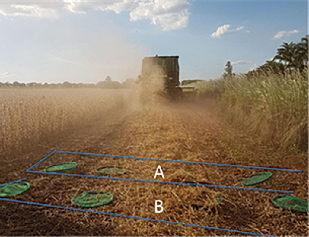 Plataforma Draper: guia definitivo 3 plataforma draper, draper, sistema draper, correias, esteira draper, draper vs caracol, plataforma draper flex, manutenção plataforma draper, quando trocar esteira draper exemplo de medicao de perdas na colheita plataforma draper, draper, sistema draper, correias, esteira draper, draper vs caracol, plataforma draper flex, manutenção plataforma draper, quando trocar esteira draper