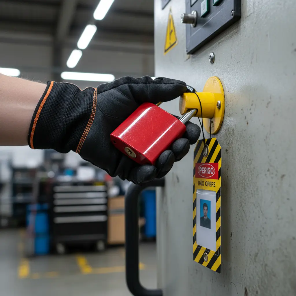 Recomendacoes de Seguranca Bloqueio e Etiquetagem manutenção pre-safra,Checklist de manutenção,Inspeção de máquinas,Segurança na manutenção,Segurança,safra