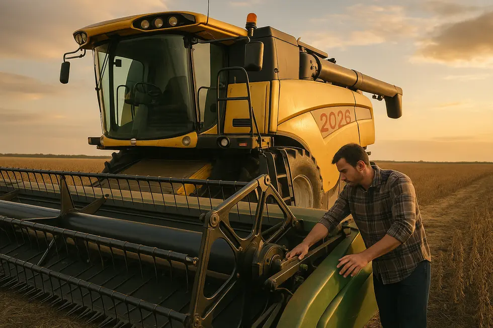 comparativo das melhores colheitadeiras de 2026 no campo