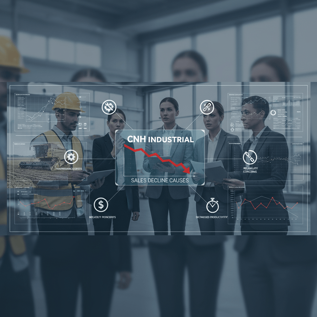 A Queda nas Vendas da CNH Industrial e as Projeções para o Lucro em 2026 1 Queda nas vendas,CNH Industrial Queda nas vendas