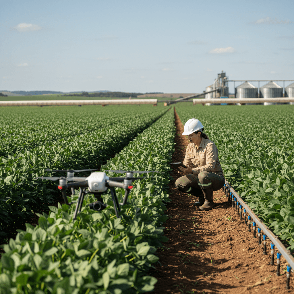 Como Aumentar sua Produção de Soja com Técnicas Comprovadas 1 Produção de Soja,soja Importância da Produção Sustentável de Soja