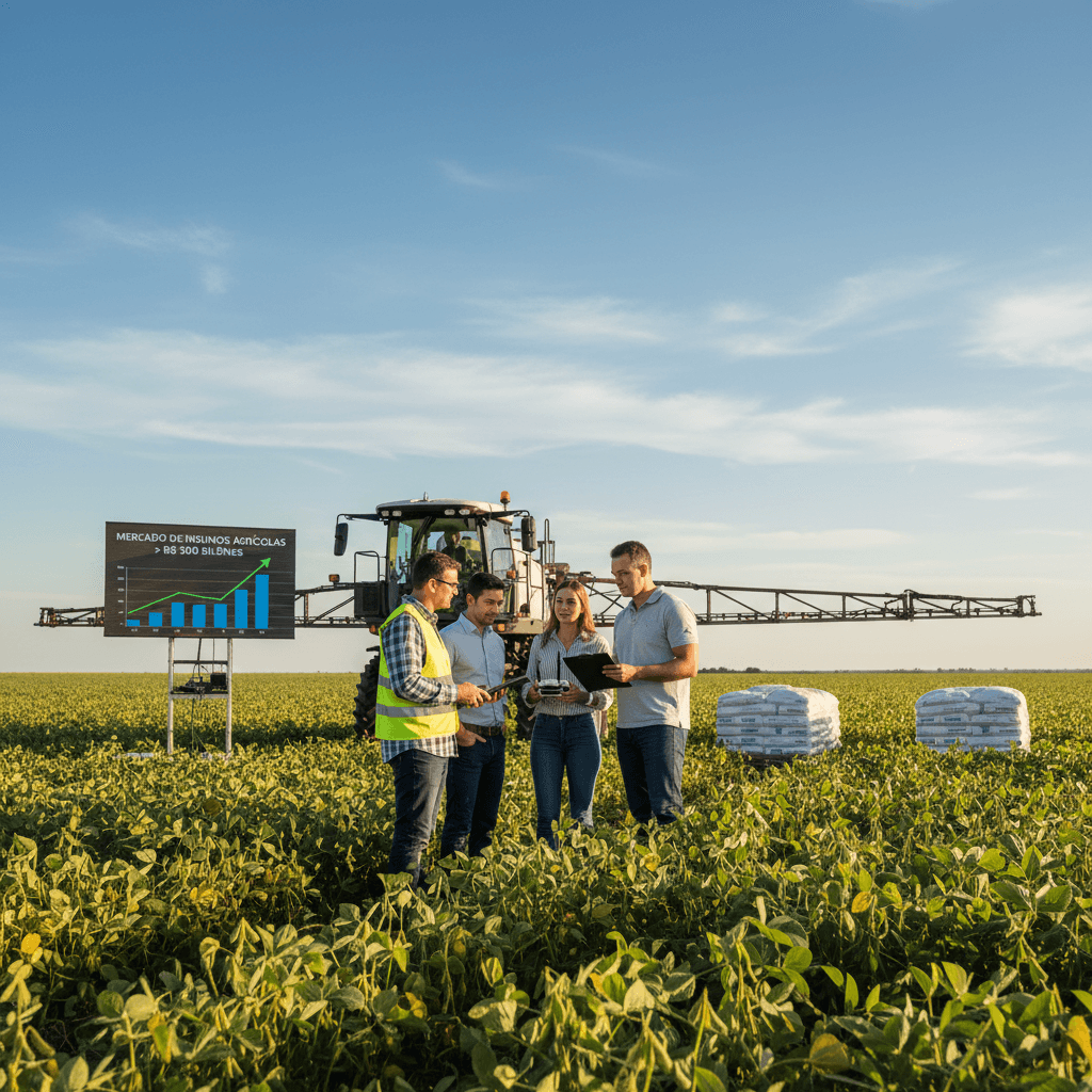 Insumos Agrícolas: Como Navegar um Mercado de R$ 300 Bilhões com Segurança 4 Insumos Perguntas Frequentes