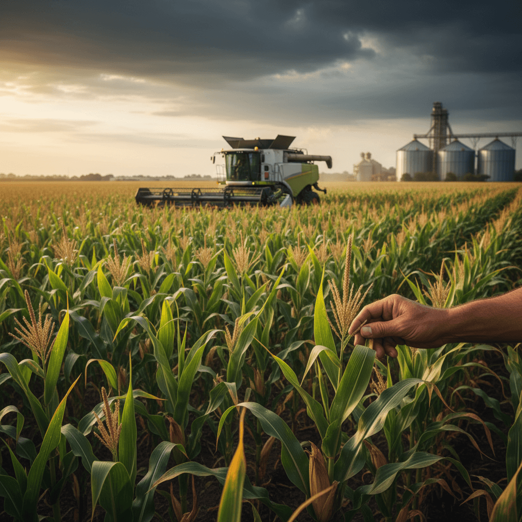 Illustration of the importance of rural insurance for farmers