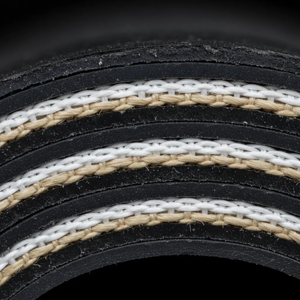 Correia Plana de Nylon e Poliéster: Baixo Esticamento e Alta Resistência 2 correia plana de nylon correia plana de nylon