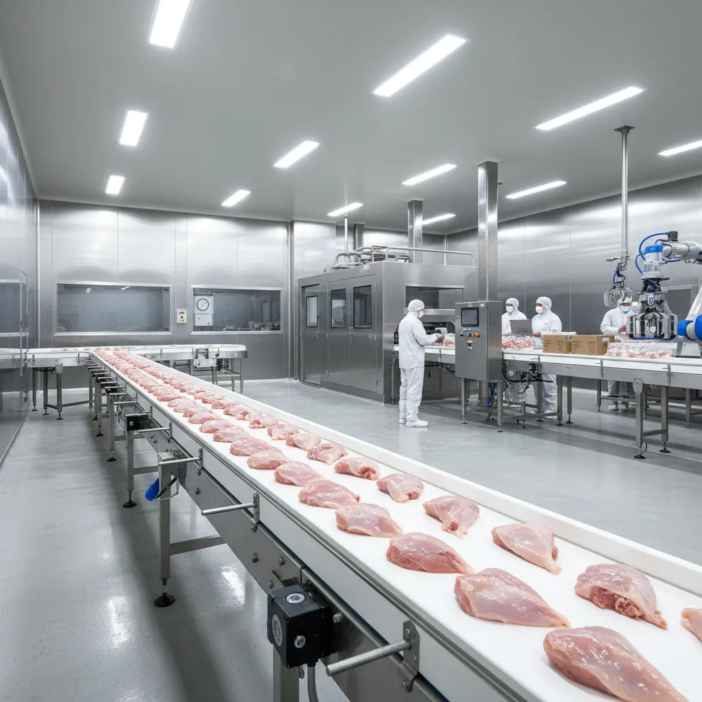 correia de PVC alimentícia