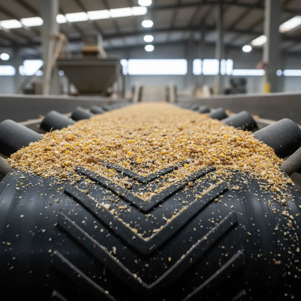 Fábrica de Ração: Correias que Aguentam Abrasão e Trabalho Contínuo 1 fábrica de ração,correias da fábrica fábrica de ração