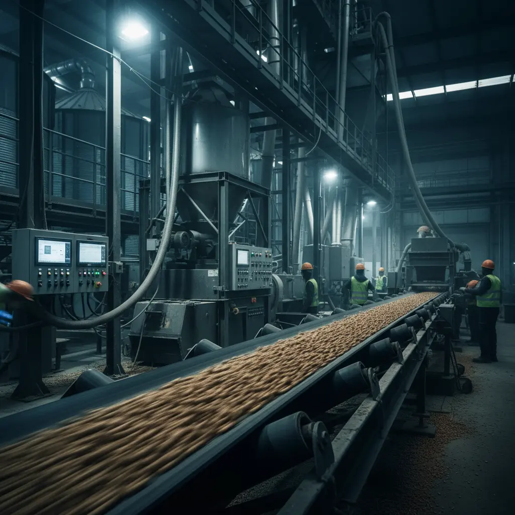 Fábrica de Ração: Correias que Aguentam Abrasão e Trabalho Contínuo 3 fábrica de ração,correias da fábrica fábrica de ração