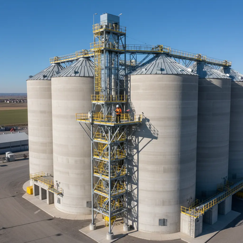 AGGROTUBO em Silo Vertical: os Pontos de Atrito Que Mais Desgastam a Estrutura 3 AGGROTUBO AGGROTUBO