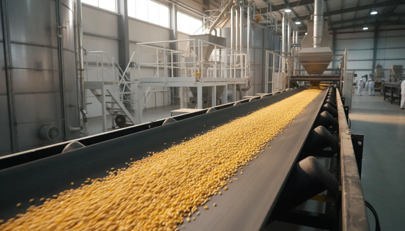 Conformidade em Correias Industriais: o Que Toda Unidade de Grãos Precisa Saber 1 Correias,Industriais Correias